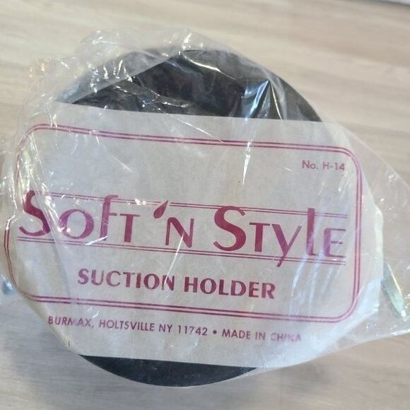 Suction Manikin Holder H-14 Burmax Celebrity Soft 'N Style Cosmetology Tool - Picture 5 of 5